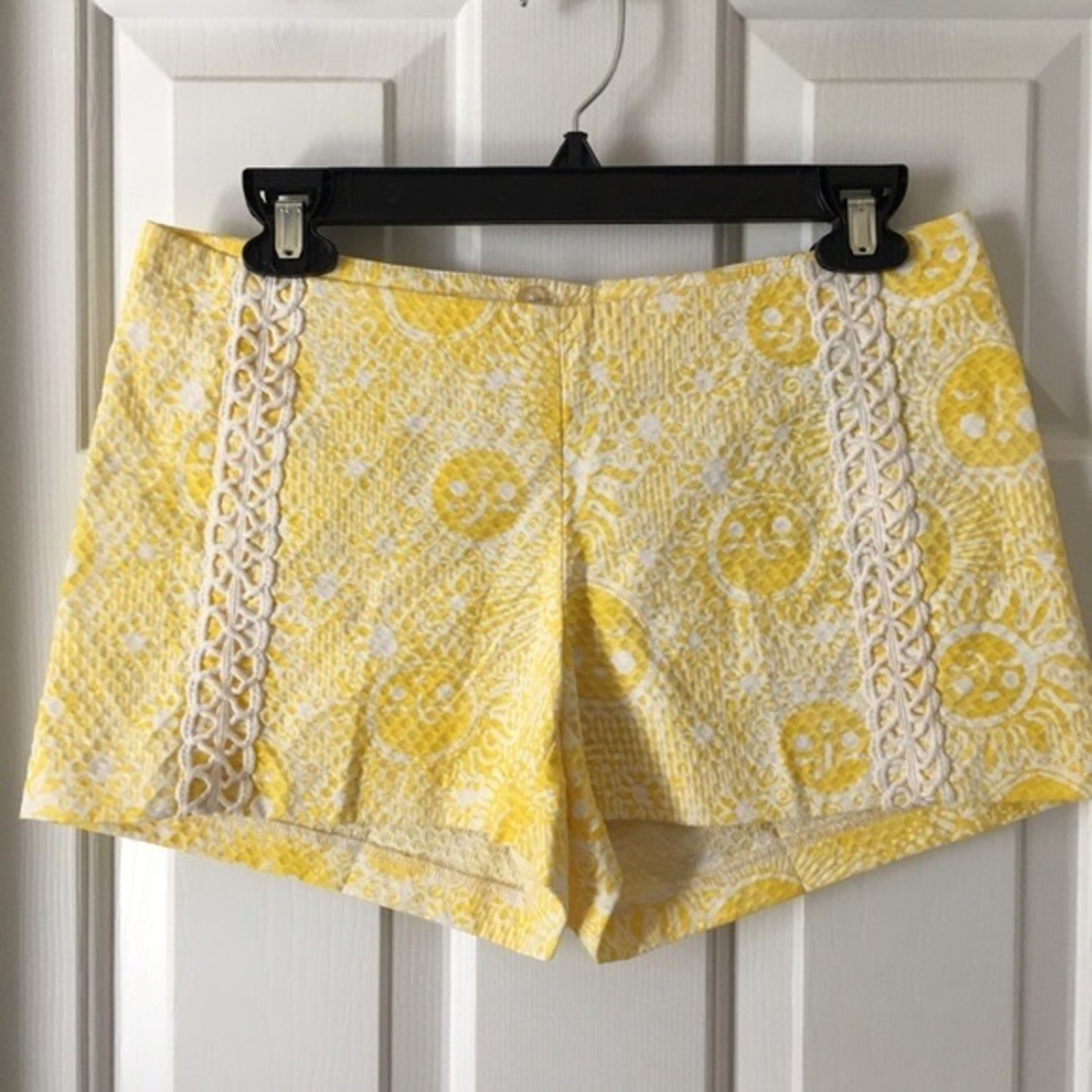 sunglow kissed by the sun lilly pulitzer shorts NWT